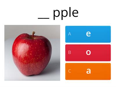 Short Vowel Sounds