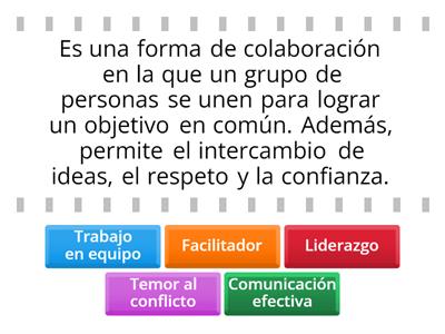 Trabajo en equipo