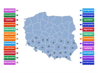 49 województw - południowe