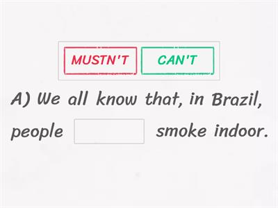 Modal Verbs practice Moodle U4 ODF 2