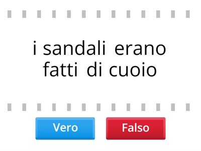 vero e falso