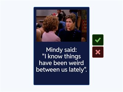 Reported speech B1/B1+