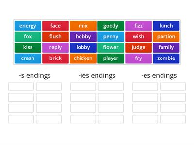 Plural Endings