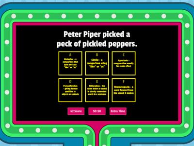 Figurative Language Game Show