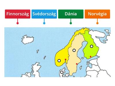 Észak-Európa országai