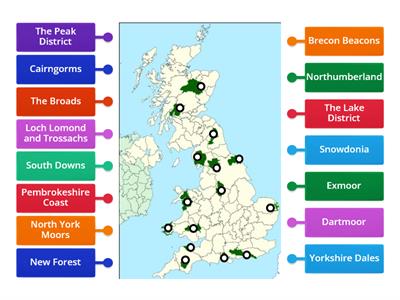 Geography : Tourism (UK National Parks)