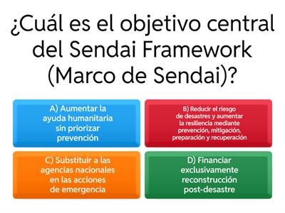 Actores en la gestión del riesgo de desastres