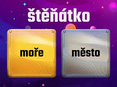 PJ - vzory rodu středního