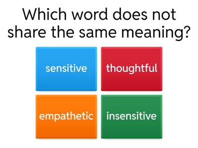 Which Word Doesn't Belong?