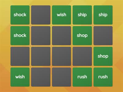 Digraph sh Matching Pairs