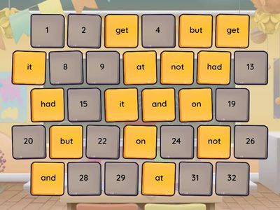 High frequency words - Decodable first 100