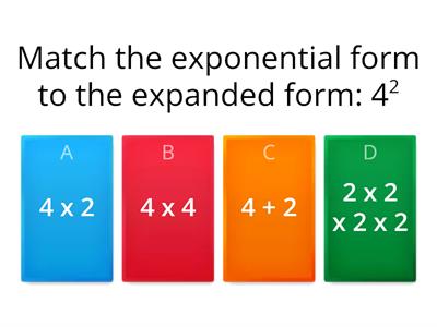 Exponent Practice