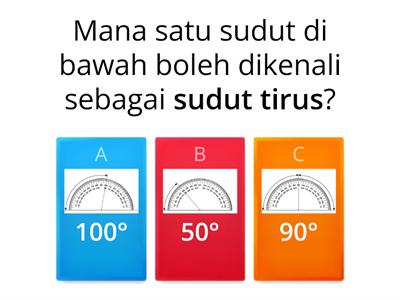 Matematik Tahun 4 - Kenal Sudut