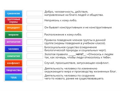 Термины.  6 класс обществознание
