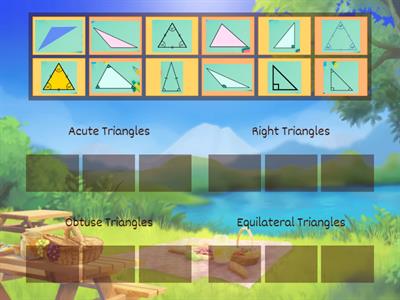 Identifying Triangles: Sorting Quiz