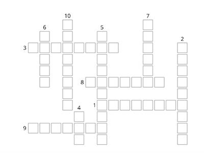 FF2 - U1 Our new things - crossword