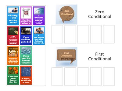 Zero Conditional and First - 1