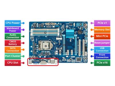 CompTIA A+ 1101 Motherboard