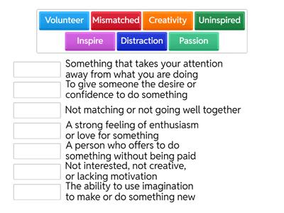 Entertainment Vocabulary