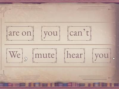 Online meetings phrases 