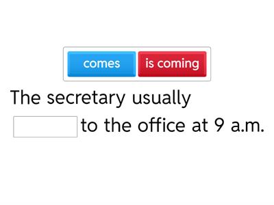 Present Simple vs Present Continuous