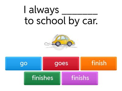 Third Person Singular - SPELLING