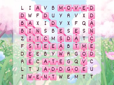 regular and irregular verbs