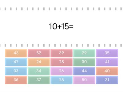 Double Digit Addition