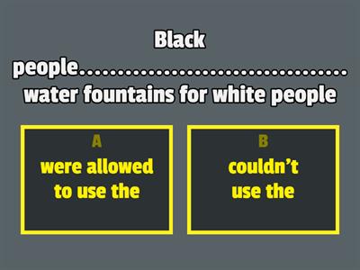 Segregation