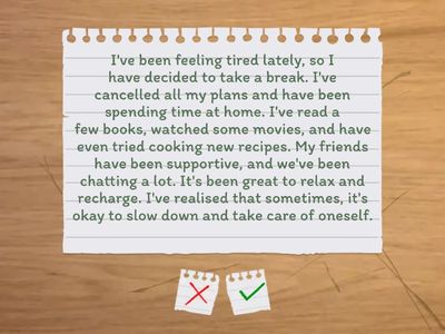 Present Perfect Tense(Story)