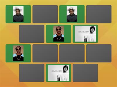 match up the rappers!