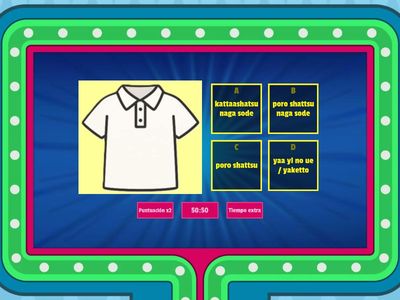 Prendas+ imagenes japonés