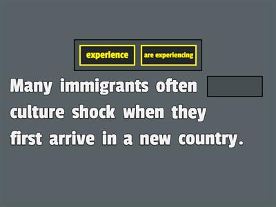 Day 1 - Grammar Test