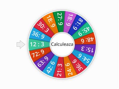 Impartirea  la 3, 6, 9