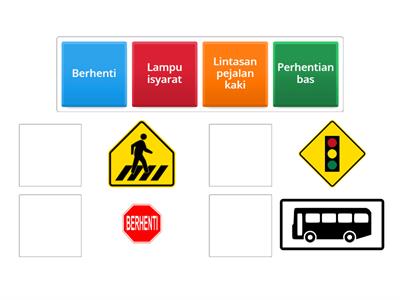 Pilih jawapan yang betul tentang simbol peraturan dan undang-undang.