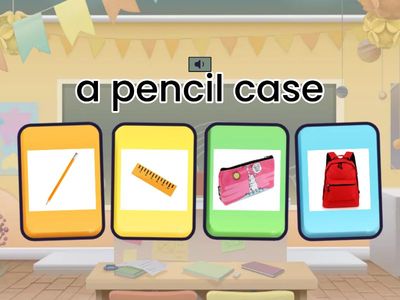 Ready Book 1A, Unit 3 Things in my school bag 