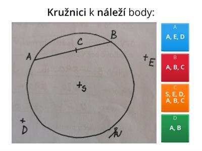 Kružnice a kruh