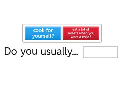 Usually, used to, get used to