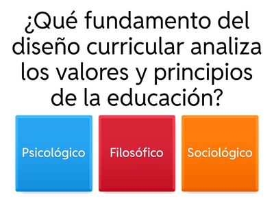 “Descubre el Currículo: Los Fundamentos del Diseño Curricular”