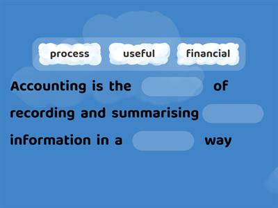 What is Accounting? 