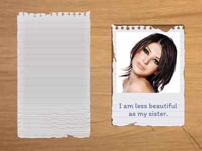 Error Correction - Comparatives and Superlatives