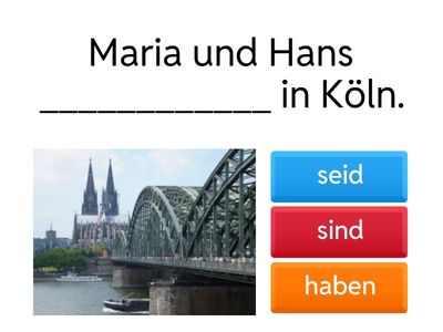 sein oder haben?