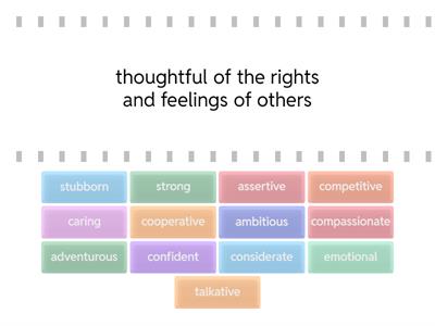 HOLIDAY COURSE - B2 - ADJECTIVES