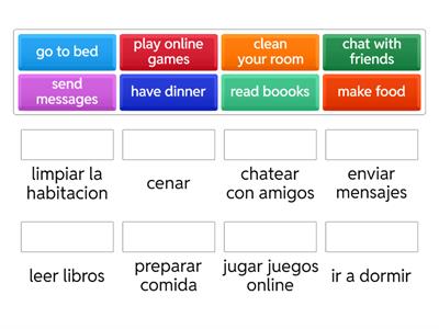 Everyday activities - Free-time activities