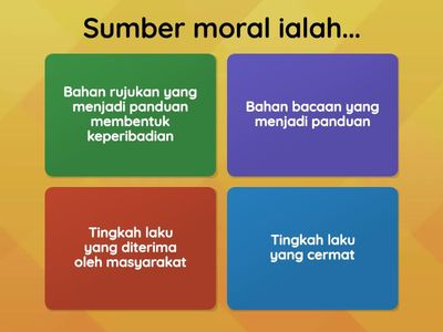 Imbas Kembali P. Moral Tingkatan 2 Unit 1
