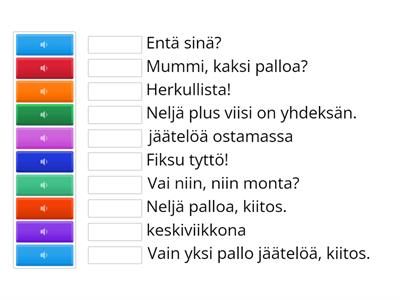 Los geht's! 1, L3. Yhdistä kuulemasi