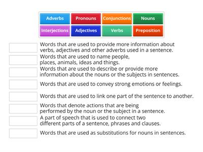 Parts of Speech