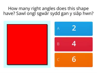Right angles / Onglau sgwâr