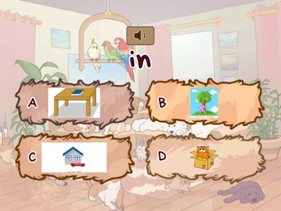  in/on/under/behind/next to