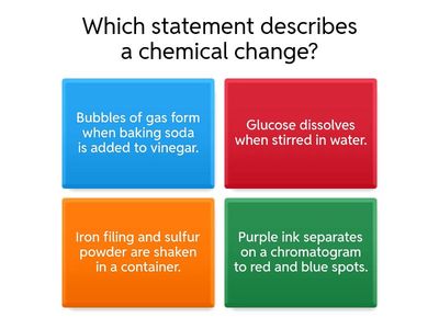 [11.1] Identifying and representing chemical changes